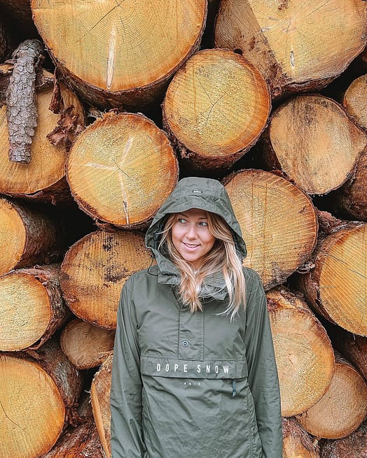 Kunde @dashismiles in Dope Legacy Light W Outdoorjacke Damen Olive Green