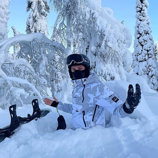 Kunde @ksxauh in Dope Akin Skijacke Herren Grey Camo