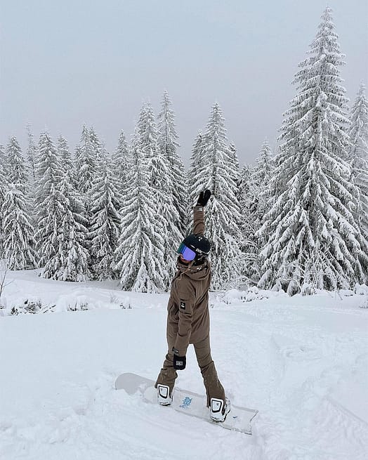 Kunde @xagnr in Dope Akin W Snowboardjacke Damen Walnut