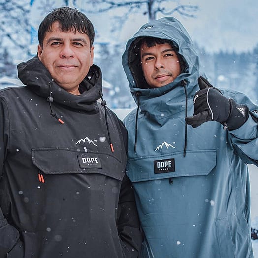 Kunde @abe.montalvo in Dope Blizzard Light Outdoorjacke Herren Black