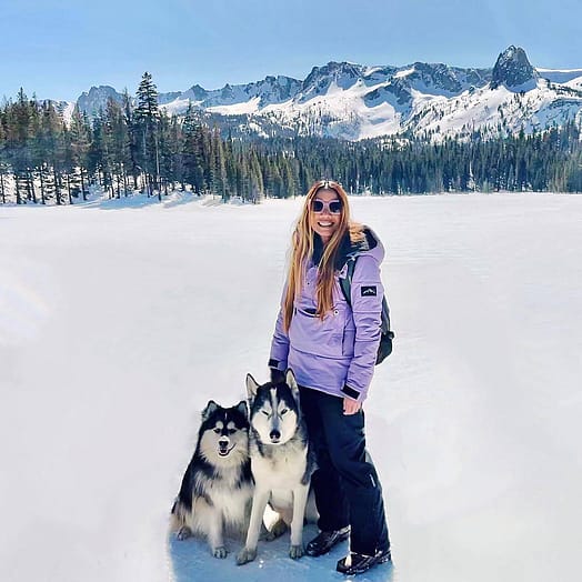 Kunde @banditandbeau in Dope Puffer W 2021 Skijacke Damen Faded Violet