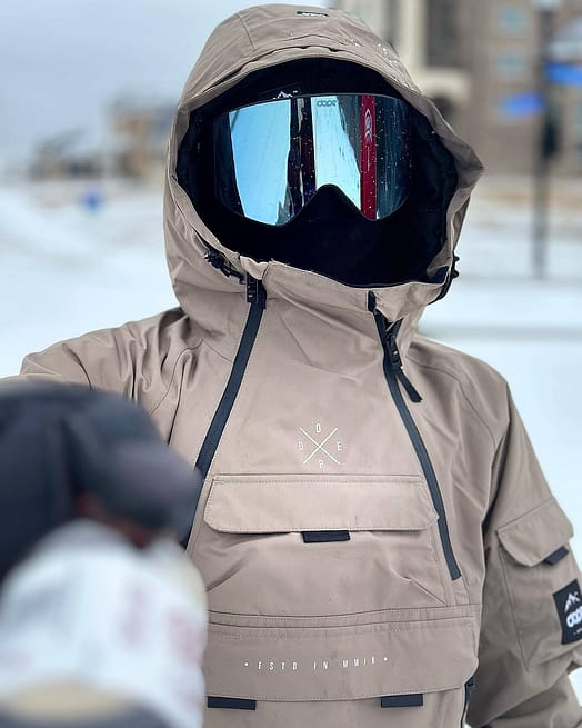 Kunde @drewhollandproductions in Dope Akin Skijacke Herren Walnut