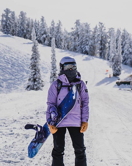 Kunde @thomasexplores in Dope Puffer W 2021 Skijacke Damen Faded Violet