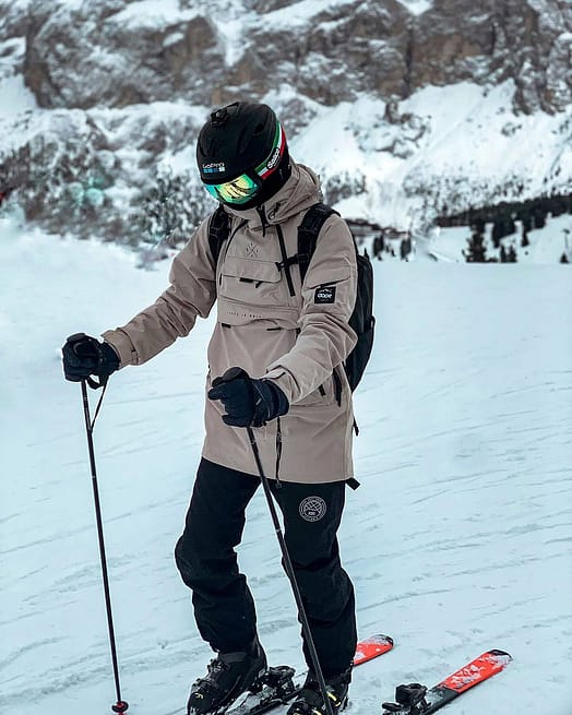 Kunde @federico_volpini in Dope Akin Skijacke Herren Walnut