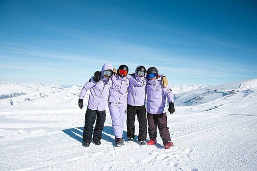 Kunde @emmamasq in Dope Adept Skijacke Herren Faded Violet