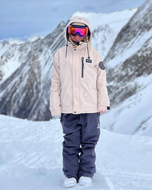 Kunde @kailirandmae in Dope Blizzard W Full Zip 24 Snowboardjacke Damen Sand