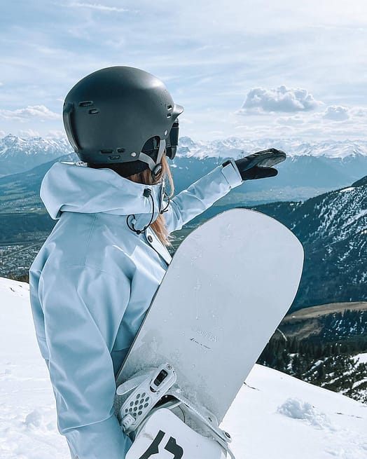 Kunde @dashismiles in Dope Legacy W Snowboardjacke Damen Light Blue Renewed