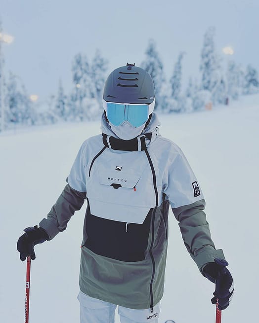 Kunde @davejnr01 in Montec Doom Snowboardjacke Herren Light Grey/Black/Greenish