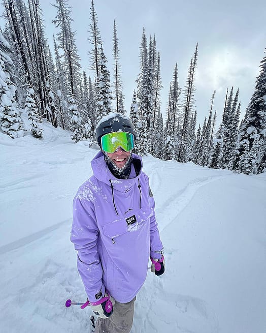 Kunde @ytsteepsteep in Dope Blizzard Snowboardjacke Herren Faded Violet Renewed