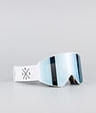 Dope Sight 2020 Skibrille Herren White/Blue Mirror