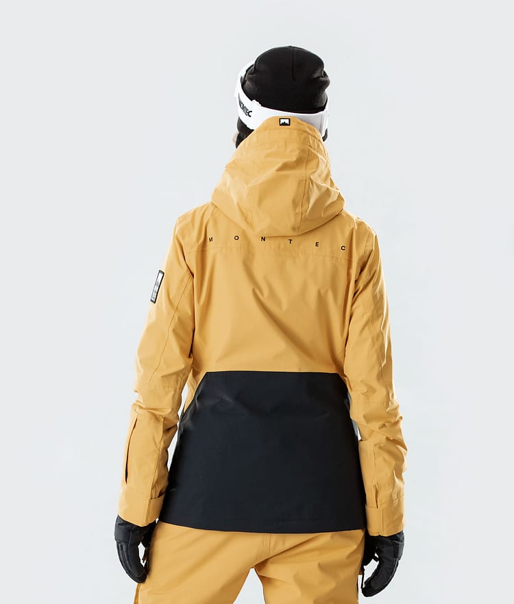 Montec Moss W 2020 Snowboardjacke Damen Yellow/Black, Bild 5 von 9