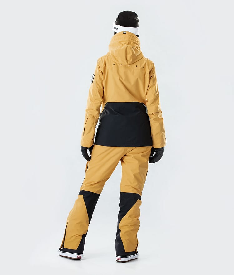 Montec Moss W 2020 Snowboardjacke Damen Yellow/Black, Bild 9 von 9