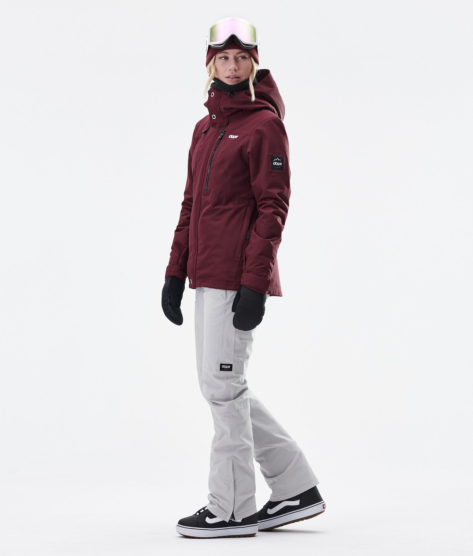 Dope Divine W Snowboardjacke Damen Burgundy, Bild 8 von 9