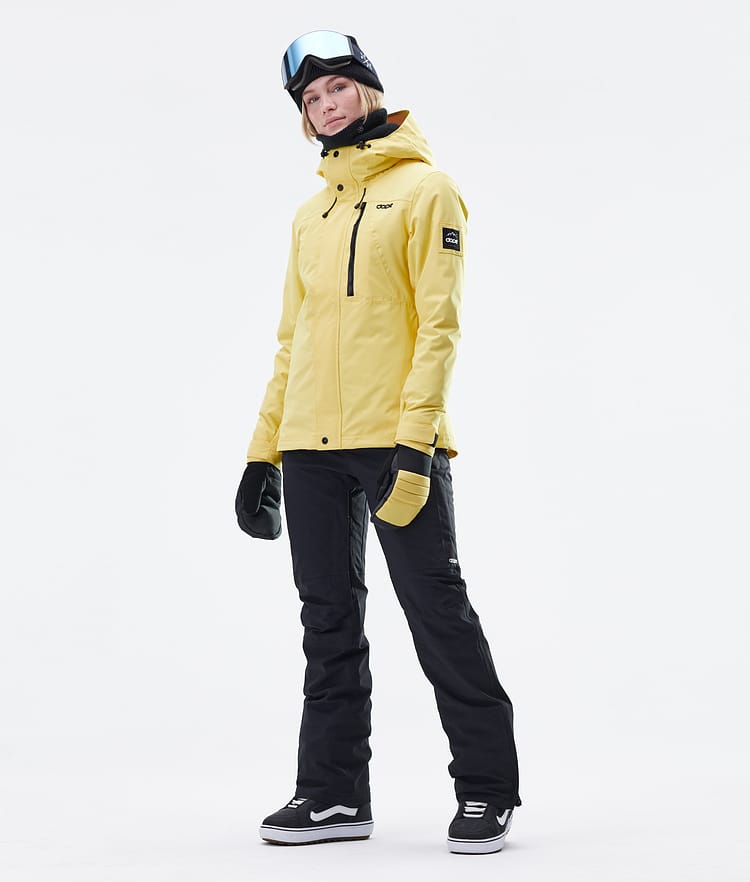 Dope Divine W Snowboardjacke Damen Faded Yellow, Bild 7 von 9