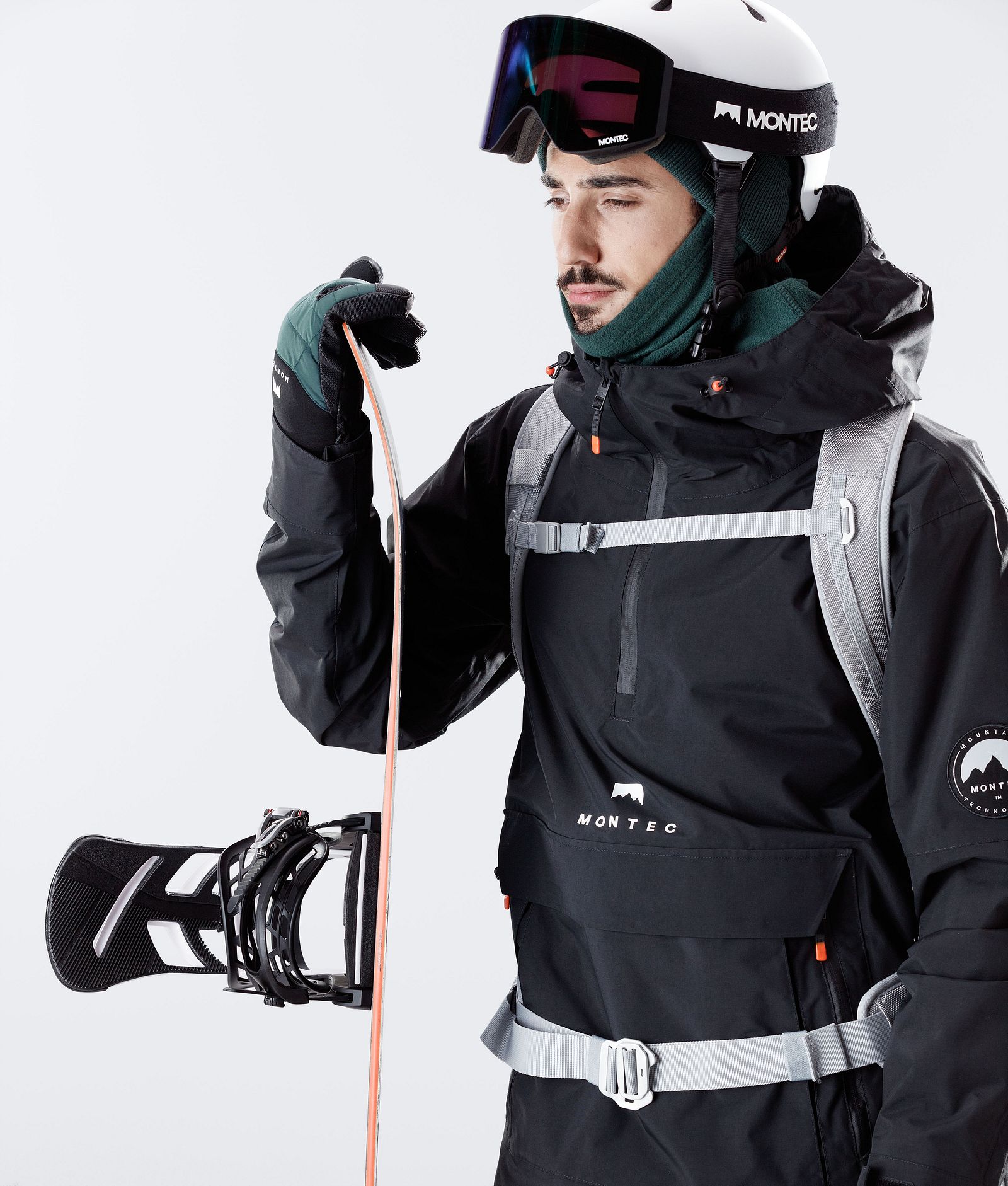 Montec Typhoon 2020 Snowboardjacke Herren Black, Bild 2 von 9