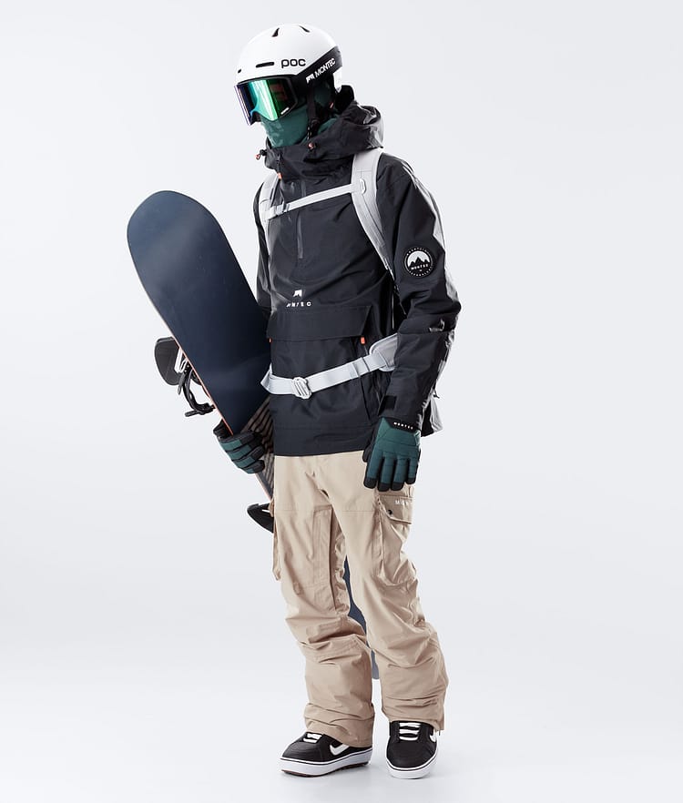 Montec Typhoon 2020 Snowboardjacke Herren Black, Bild 7 von 9