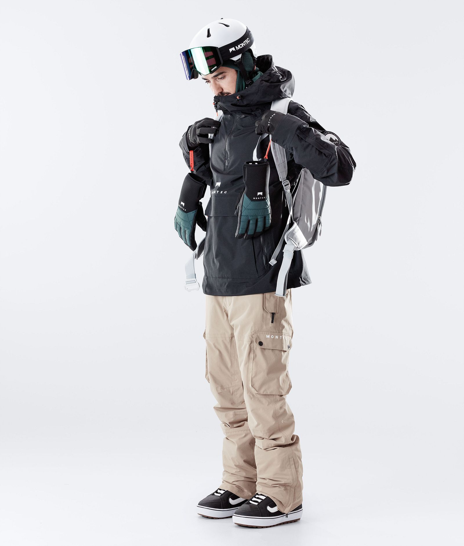 Montec Typhoon 2020 Snowboardjacke Herren Black, Bild 8 von 9