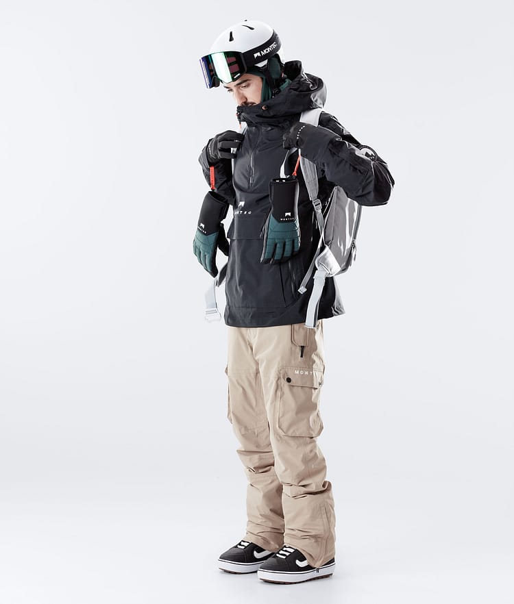 Montec Typhoon 2020 Snowboardjacke Herren Black, Bild 8 von 9
