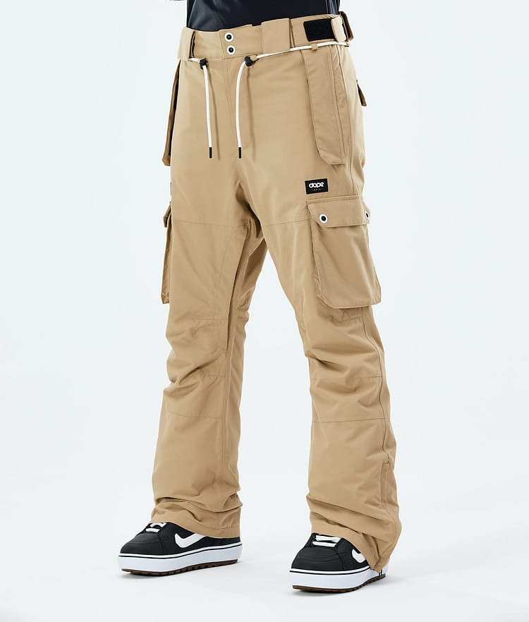 Dope Iconic W 2021 Snowboardhose Damen Khaki, Bild 1 von 6