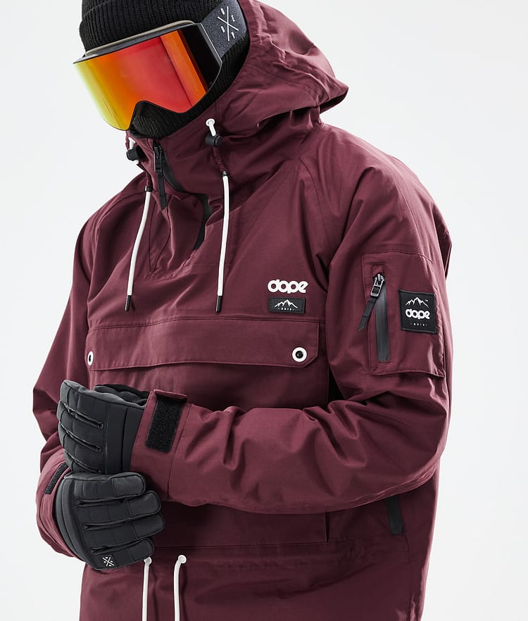 Dope Annok 21 Skijacke Herren Burgundy, Image 3 of 10