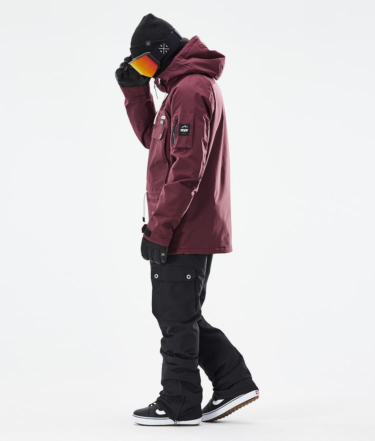 Dope Annok 21 Snowboardjacke Herren Burgundy, Image 5 of 10