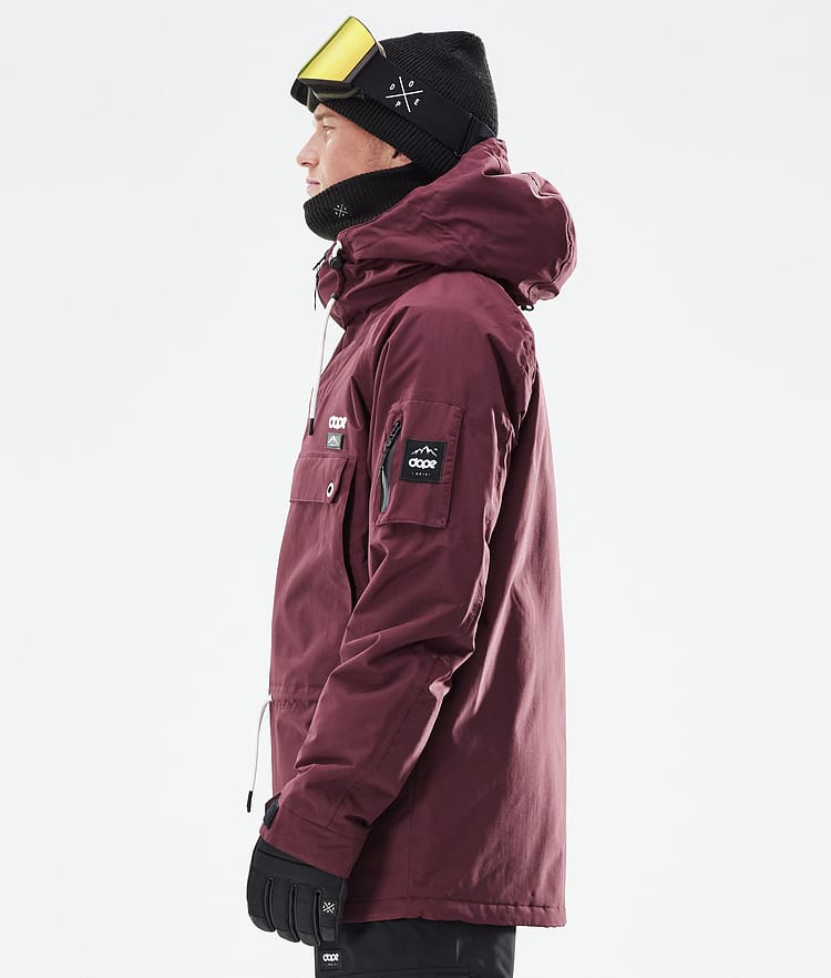 Dope Annok 21 Snowboardjacke Herren Burgundy, Image 7 of 10