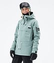 Dope Annok W 21 Skijacke Damen Faded Green
