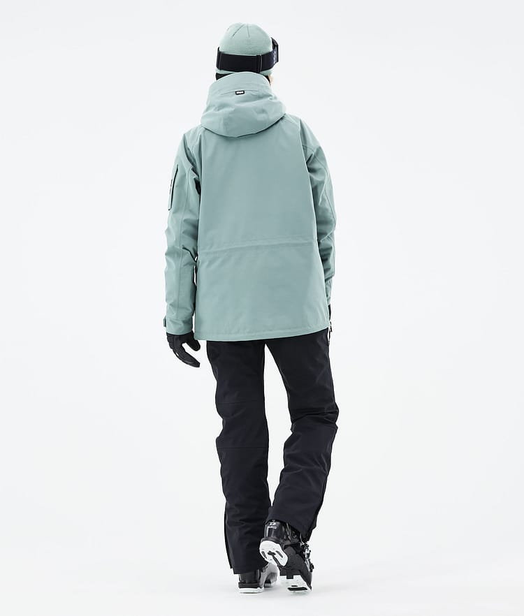 Dope Annok W 21 Skijacke Damen Faded Green, Image 5 of 9