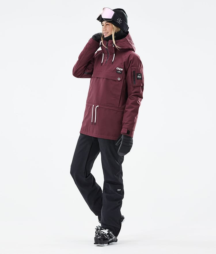 Dope Annok W 21 Skijacke Damen Burgundy, Image 3 of 9