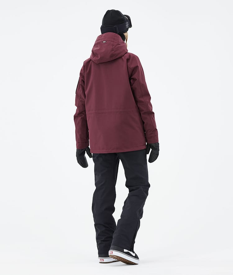 Dope Annok W 21 Snowboardjacke Damen Burgundy, Image 5 of 9