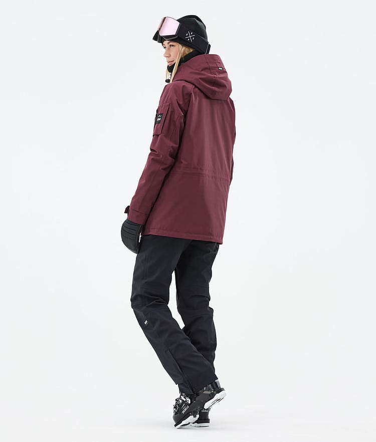 Dope Annok W 21 Skijacke Damen Burgundy, Image 5 of 9