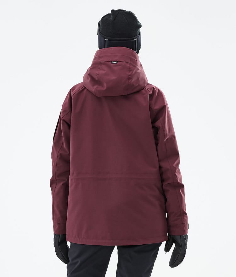 Dope Annok W 21 Snowboardjacke Damen Burgundy, Image 7 of 9