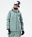 Dope Adept W 21 Skijacke Damen Faded Green