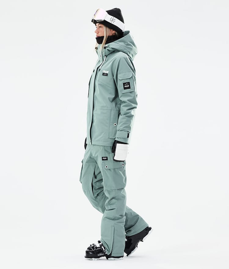 Dope Adept W 21 Skijacke Damen Faded Green, Image 5 of 11