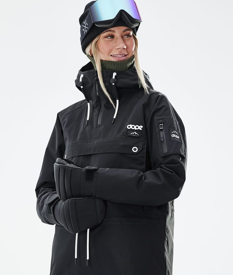 Dope Annok W 21 Snowboardjacke Damen Black, Image 2 of 9