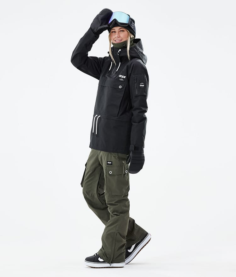 Dope Annok W 21 Snowboardjacke Damen Black, Image 4 of 9