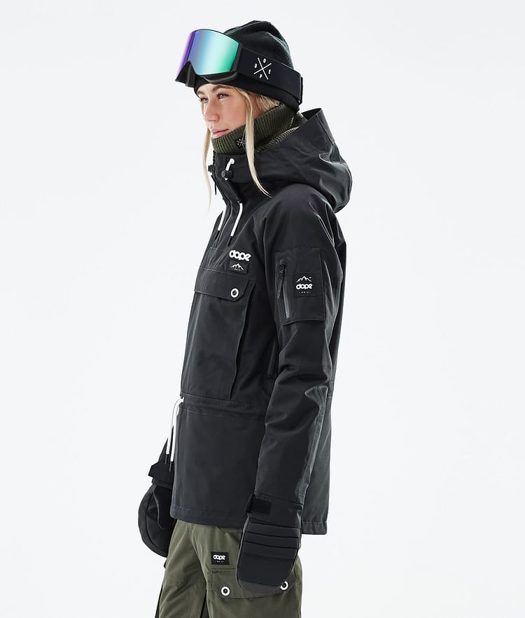 Dope Annok W 21 Skijacke Damen Black, Image 6 of 9