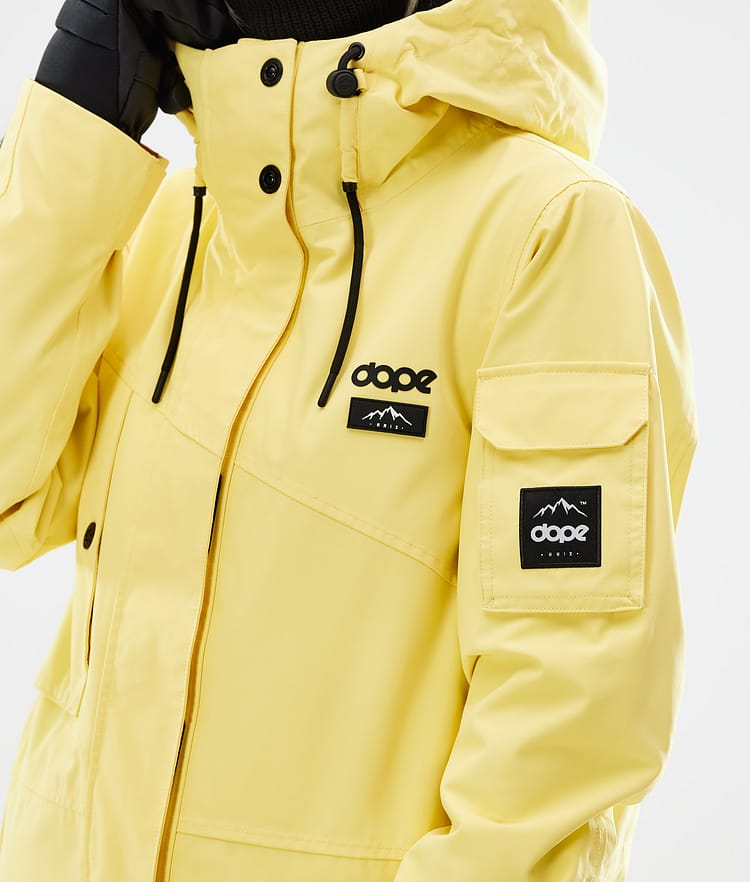 Dope Adept W 2021 Skijacke Damen Faded Yellow, Bild 2 von 11