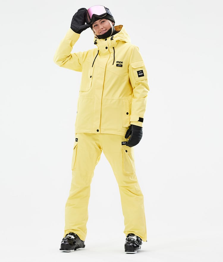 Dope Adept W 2021 Skijacke Damen Faded Yellow, Bild 4 von 11