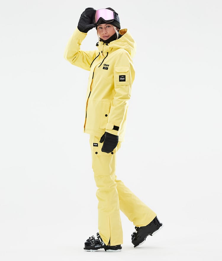 Dope Adept W 2021 Skijacke Damen Faded Yellow, Bild 5 von 11