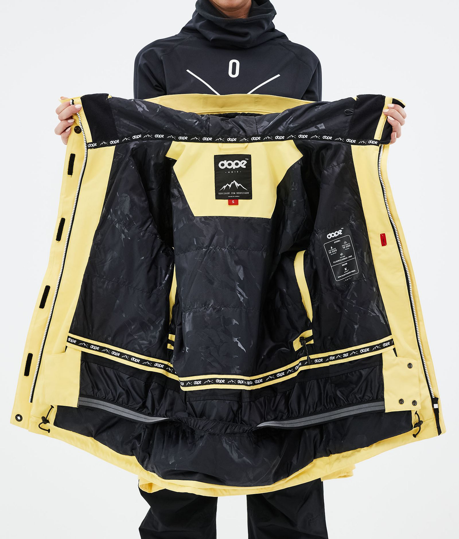 Dope Adept W 2021 Skijacke Damen Faded Yellow, Bild 11 von 11