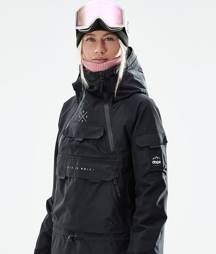 Dope Akin W 21 Skijacke Damen Black, Image 3 of 11