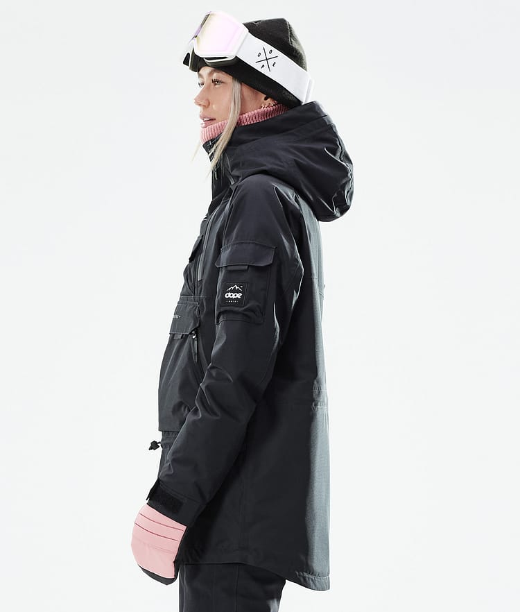 Dope Akin W 21 Skijacke Damen Black, Image 7 of 11