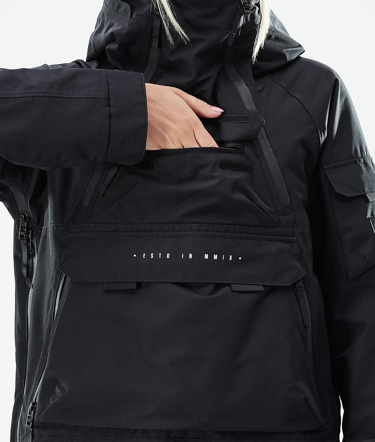 Dope Akin W 21 Skijacke Damen Black, Image 11 of 11