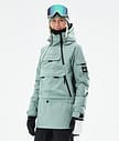 Dope Akin W 21 Snowboardjacke Damen Faded Green