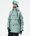 Dope Akin W 21 Skijacke Damen Faded Green