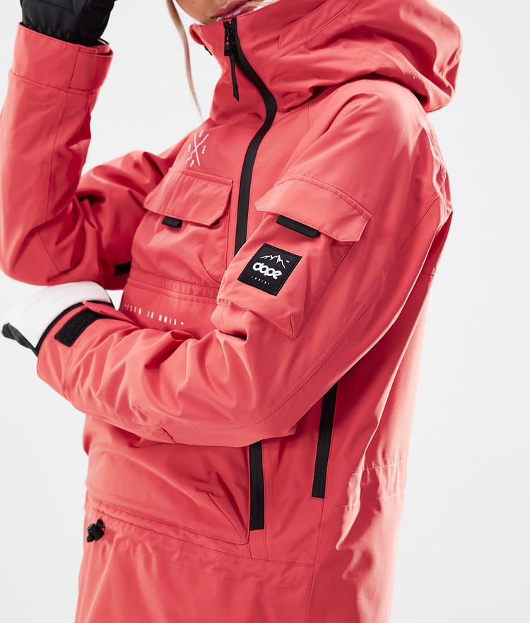 Dope Akin W 21 Snowboardjacke Damen Coral, Image 2 of 11