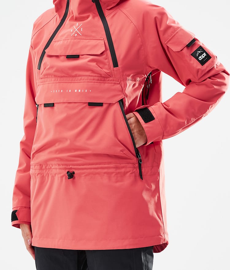 Dope Akin W 21 Snowboardjacke Damen Coral, Image 9 of 11