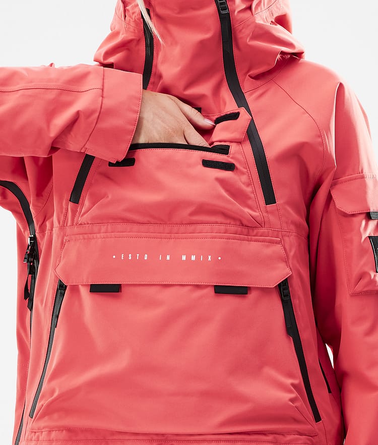 Dope Akin W 21 Snowboardjacke Damen Coral, Image 11 of 11