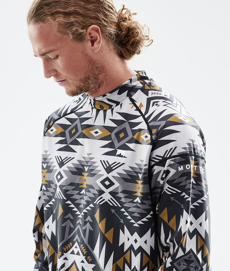 Montec Zulu Funktionsshirt Herren Komber Gold, Image 5 of 6
